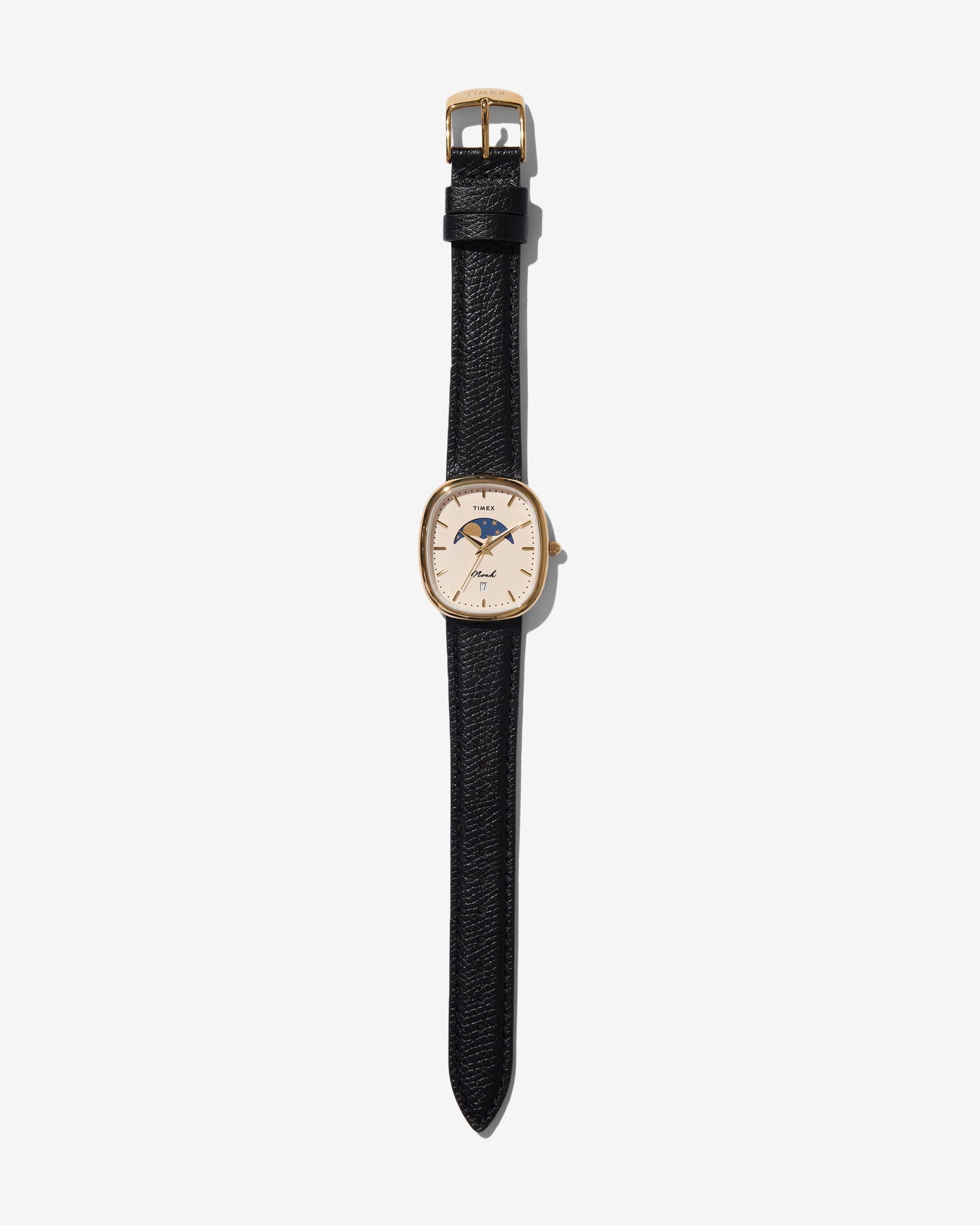 Noah x Timex Oval Moon Phase Watch - Black / Gold