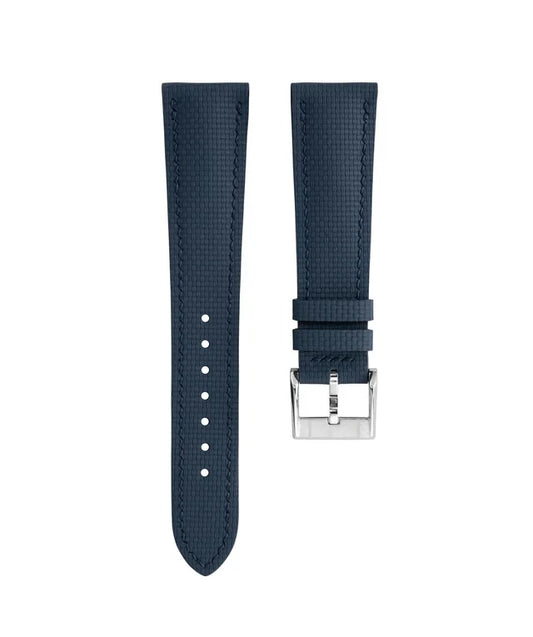 Sailcloth FKM Rubber Base Watch Strap with Quick Release Pin Buckle