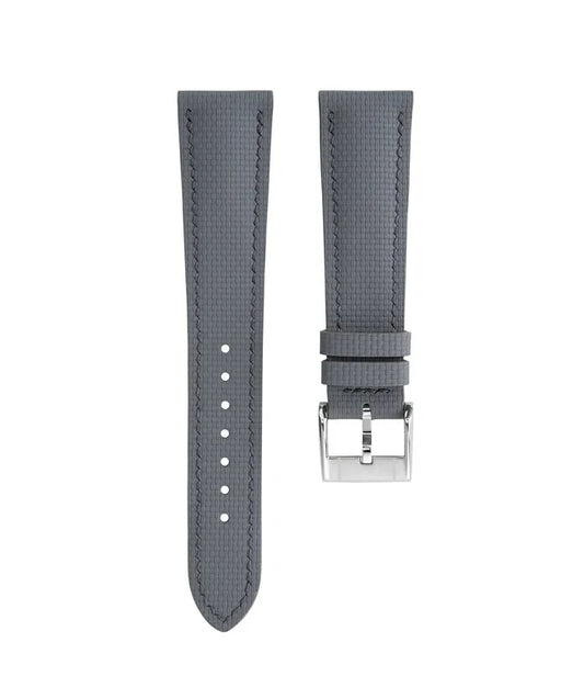 Sailcloth FKM Rubber Base Watch Strap with Quick Release Pin Buckle